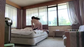 Naked in the Abandoned Hotel Part2