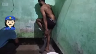 Gay Police Uncle Fucked Twink Boy (REAL SEX)