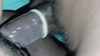 Thick Babe opens her legs wide so I cant fuck her tight pussy