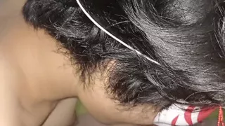 18-year-old pregnant girl is very passionate with her sighs