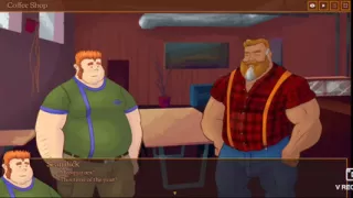 Your favorite lumberjack fucks chubby young man in the cabin.