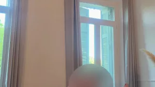 His cock smashes my ass and makes the sofa back up