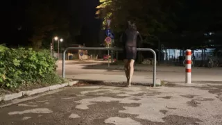 Me with My Transparent Dress Until I Drown in It