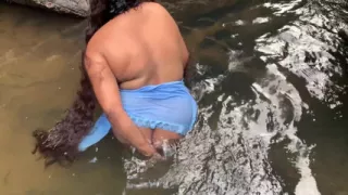 I Live in a Hut in the Jungle, and as I Was Going to the Stream to Bathe, a Strange Man Approached Me