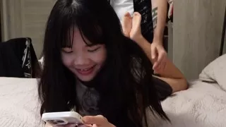 Panties in Her Mouth, Bwc in Her Pussy