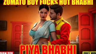 Desi Bhabhi Fucked Hard by Black African Pizza Boy BBC - Unsatisfied Wife Takes Huge Black Cock Hindi Sex Video