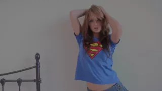 Hot teen gets naughty and naked on the bed