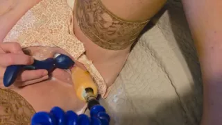 Scarlett Takes Fuck Machine Cock Deeper Than Ever