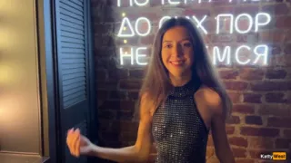 Public Pickup Hottie in Night Club and Hard Fast Fuck Huge Creampie