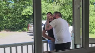 Outdoor Bear Fucking Bareback in Public