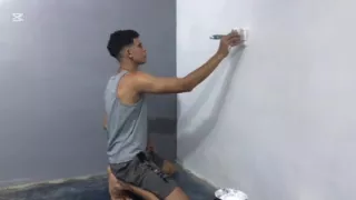 Young Painter Gets an Erect Cock