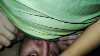 after fucking with a friend my cuckold clean up my pussy with his tongue and fucks me too