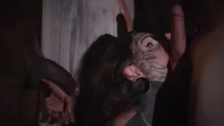 Tattooed Tits Trans Takes Two Dicks