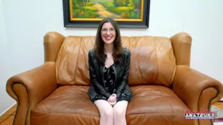 Hazel O'Connor Pounds Toys To Prove Her Blowjob Skills In Audition!