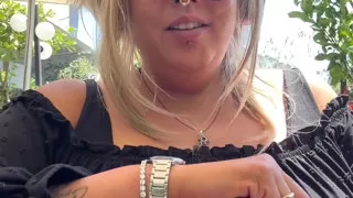 Good Morning, Goddess - Brazilian BBW MILF Outdoor Smoking Ritual