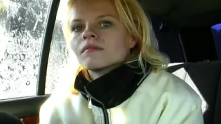Blonde Amateurs Finger Wet Pussies in Car and Bed
