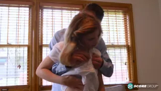 Madison Breeze Deep Throating Stepdad's Friend