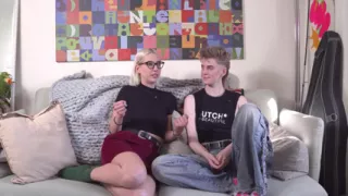 Annika Loves Humping Pillows And Mika Joins With Her