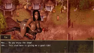 A struggle with sins - gameplay - roleplay - tia riding stranger dick while cuck boyfriend watching and he join for  DP
