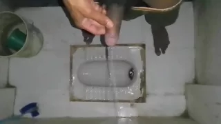 Pee Bathroom Black Big Cock Indian Man