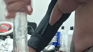 Anal Play in the Bathroom