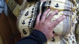 Dirty Stepaunty Fucked by Her Stepson While Cleaning House