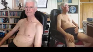 Chatting and wanking on web-show