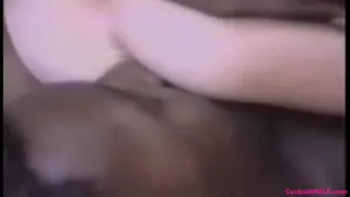 Cuckold MILF in Black Stockings Fucked by BBC
