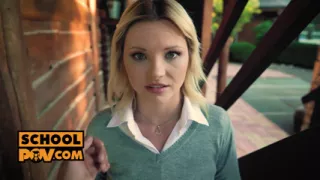 POV - Anal virgin Zazie Skymm takes your dick in her ass