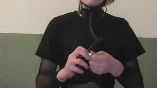 First time trying my inflateble collar