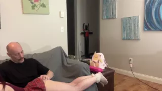 Stepdad Punishes Stepdaughter for Using Dildo She Gets a Creampie