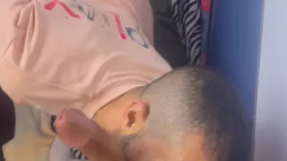 Big Arab dick milking