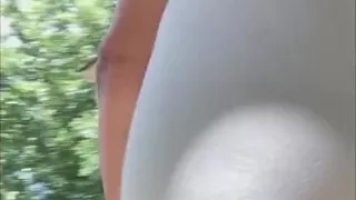 Outdoor Walk with Ass View