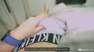 Step-Mom and Step-Son Hotel Bed Sex After Viagra