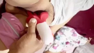 Helping my BFF to cum, pussy licking
