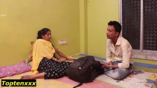 Desi Bengali Wife Enjoy Fuck with Loan Office!