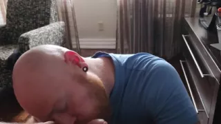Older Hung Stepdaddy Breeds Ginger Cub and Makes Him Moan