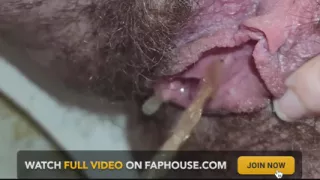 Glimpse the Urethra as It Opens When the Stream of Pee Comes Out