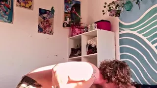 Pounding Out Brazilian Bottom's Hole with My Thick Cut Cock