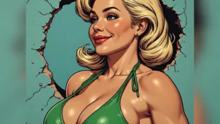 Swimsuit Cleavage Non-nude Art