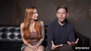 Bondage Redhead Sophia Locke Giggles During Quality Assurance