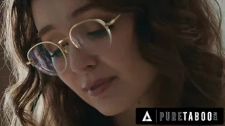 PURE TABOO Guidance Counselor Tricks Poor Student Leana Lovings Into Sex In Exchange For His Help