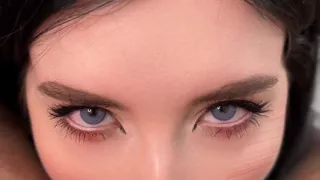 Beautiful Secretary Sucks and Passionately Fucks Her Boss Until He Cums on His Face POV