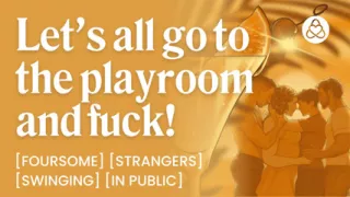ASMR Audio Porn: First Time Couple Swapping at a Queer Swingers Resort - Foursome & Strangers - Erotic Audio Roleplay for Women
