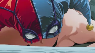 Harley Quinn Fucks and Sucks the Joker. Gothic Crime Story
