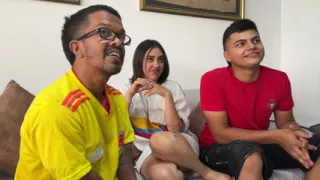 My Best Friend Crying While I His Wife for Losing the Colombia Vs Portugal Match Bet