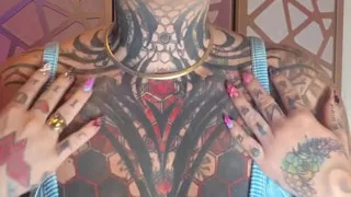 Slutty Step-stepmom Tattoo Tour