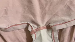 Cum on wife's panties 45