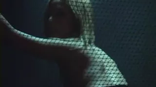 Endearing Asian pornstar rides on a sex machine until orgasm
