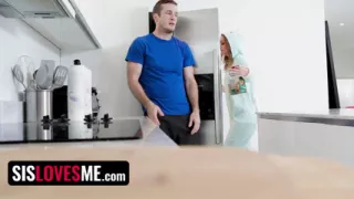 SisLovesMe - Thick Assed Stepsis Daisy Stone Shares Her Stepbro's Cock With Her Horny Besties